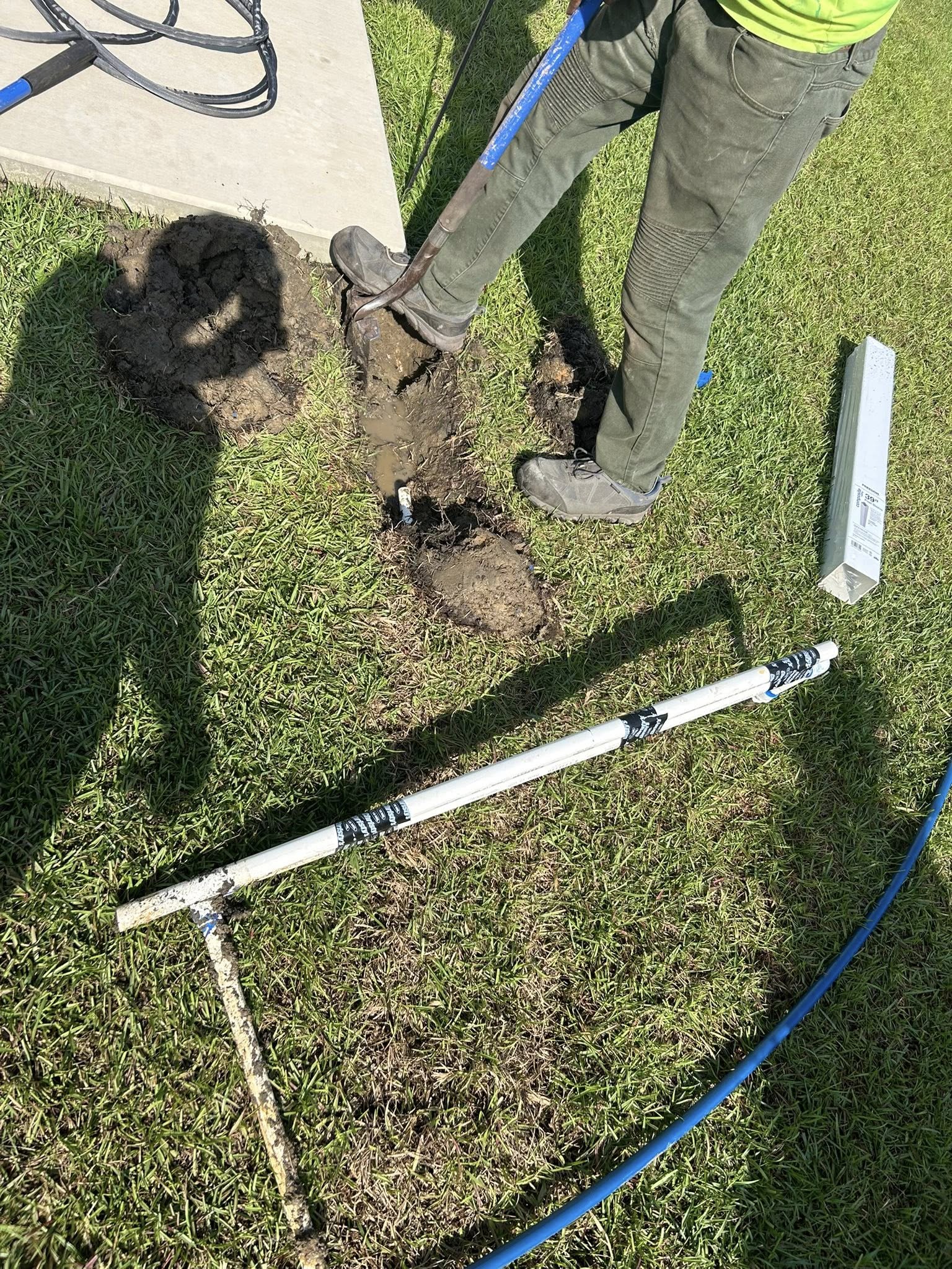 finished another companies spicket in Little River,SC 29566