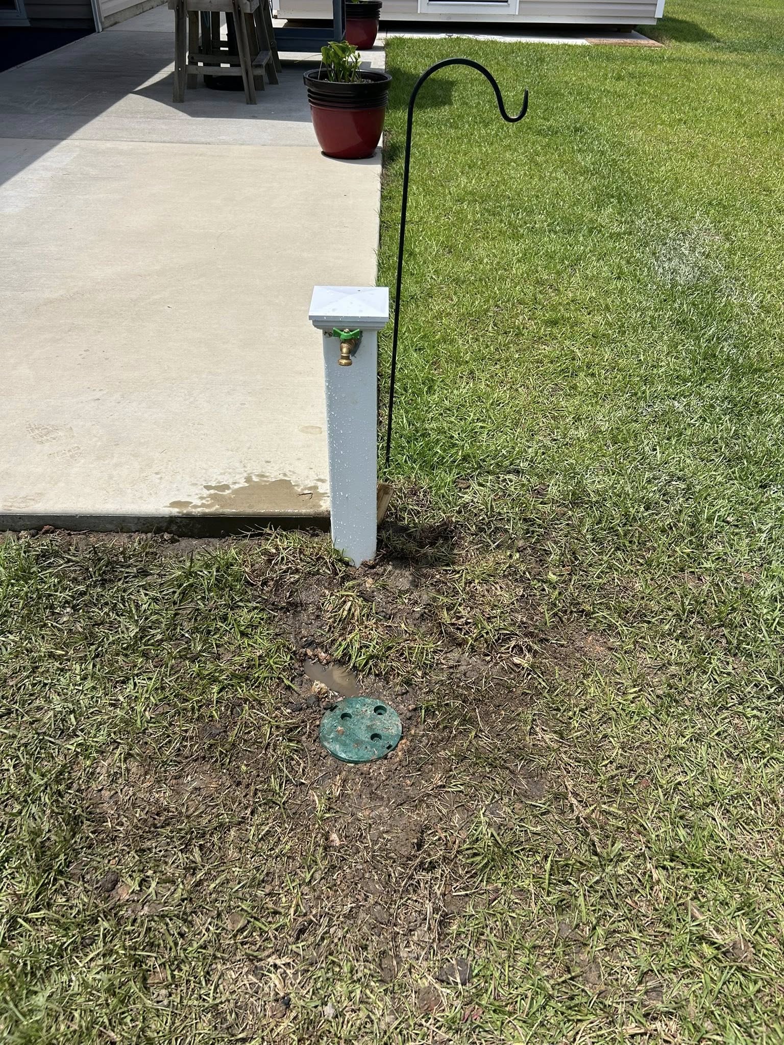 finished another companies spicket in Little River,SC 29566