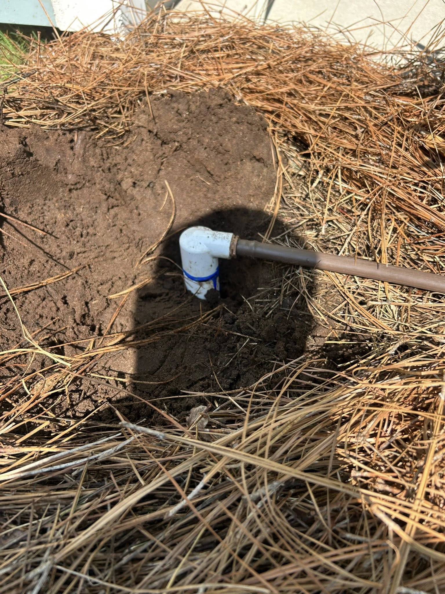 Repaired a broken pipe and cleaned rock out of valve in North Myrtle Beach,SC 29582