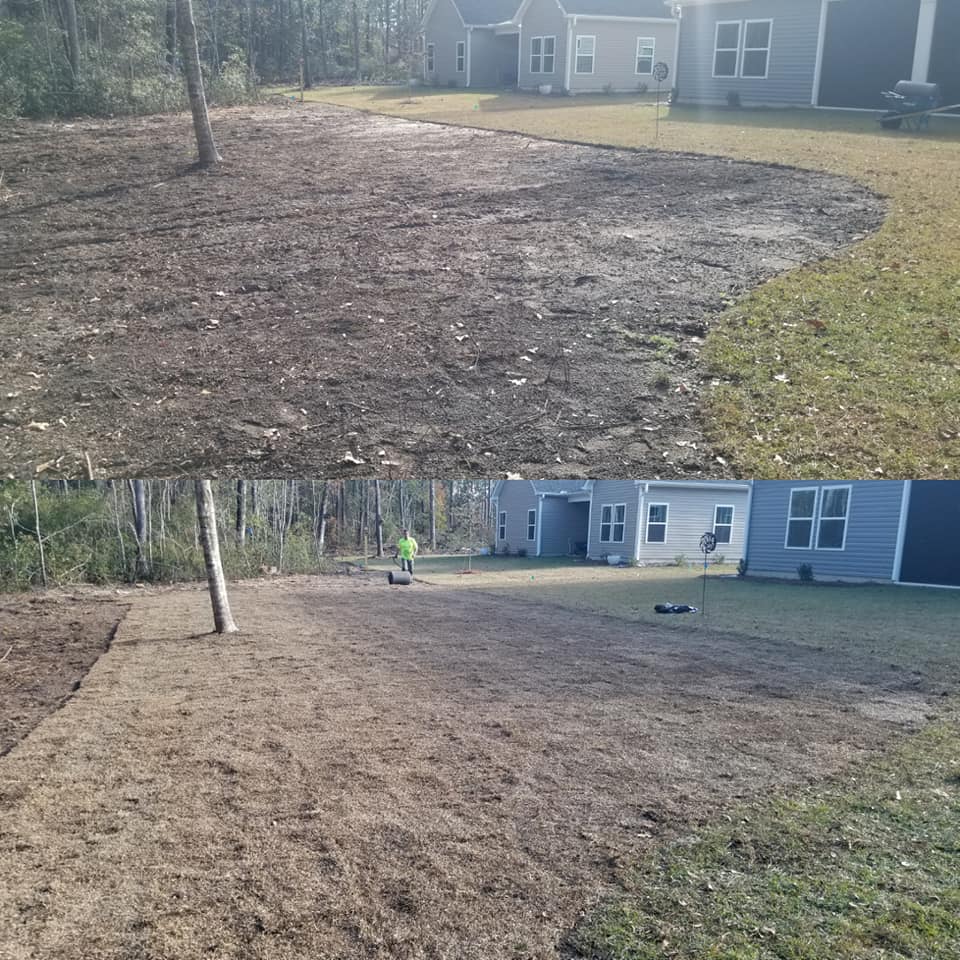 Installed 4 pallets of sod in Longs,SC 29568