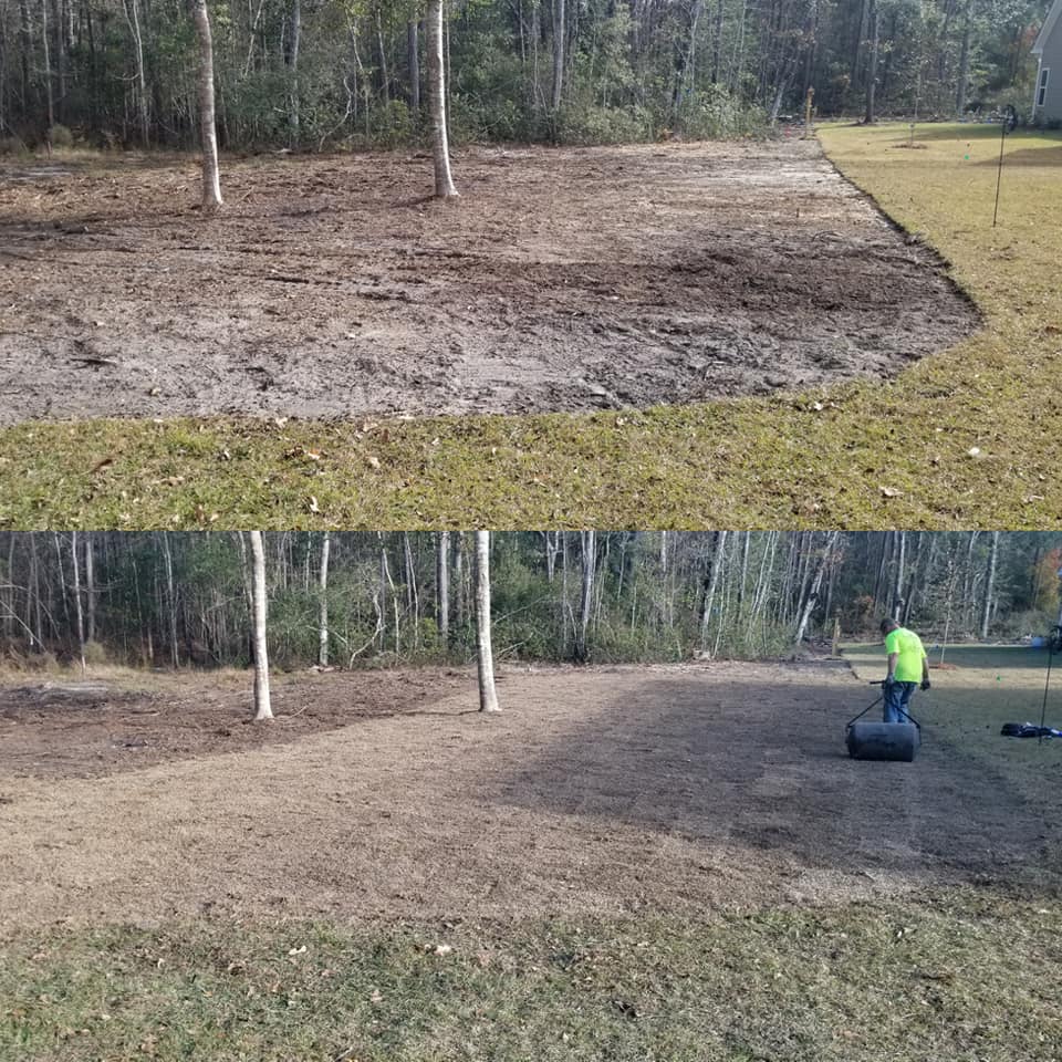 Installed 4 pallets of sod in Longs,SC 29568