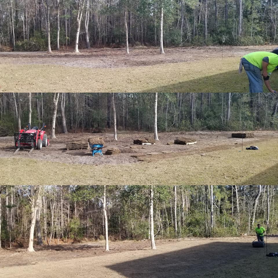 Installed 4 pallets of sod in Longs,SC 29568