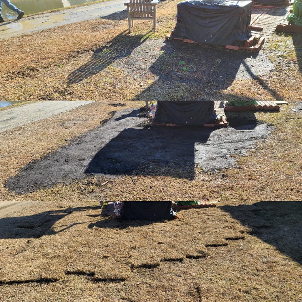 Installed top soil and sod in Longs,SC 29568