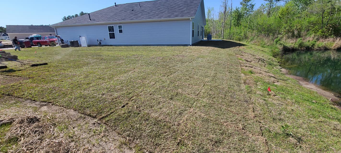 Install Centipede sod, owner did the prep work in Little River, SC 29566