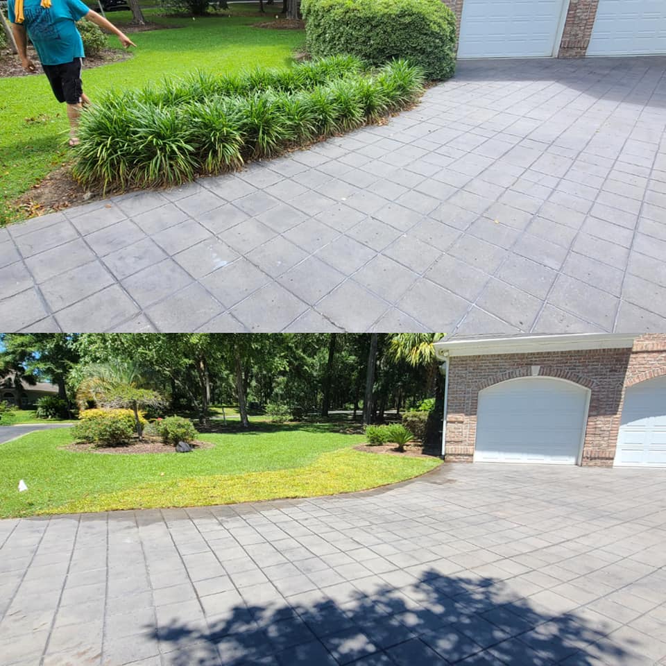 Removed shrubs and installed sod in Little River, SC 29566