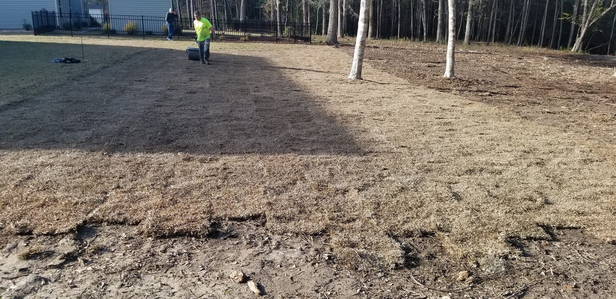 Prepped ground and installed sod in Longs, SC 29568