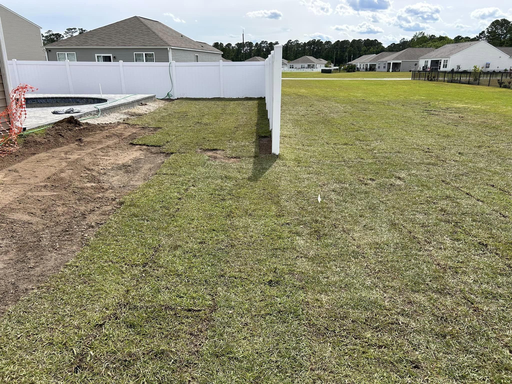 Repair irrigation,install sod and plants in Longs,SC 29568