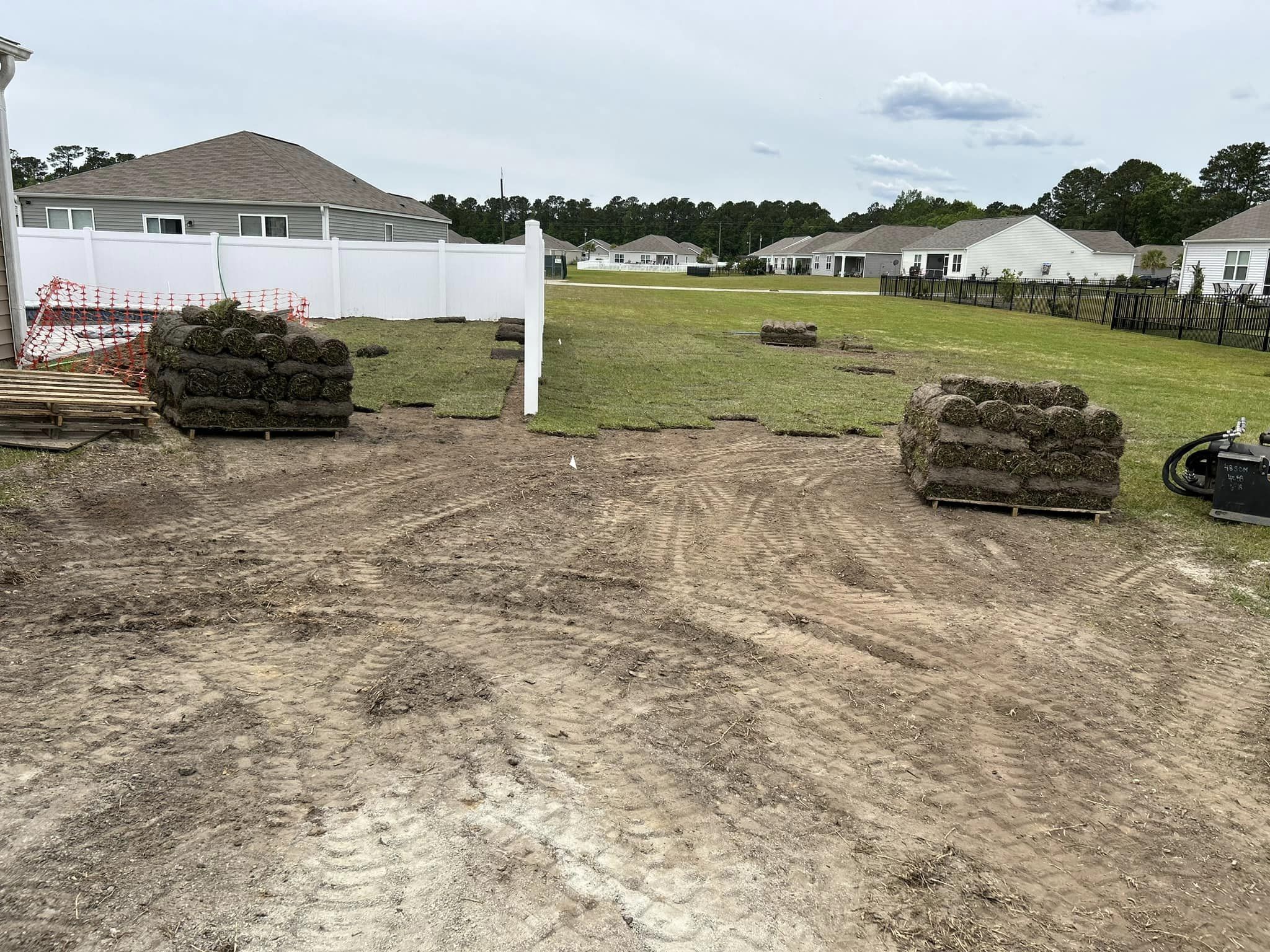 Repair irrigation,install sod and plants in Longs,SC 29568