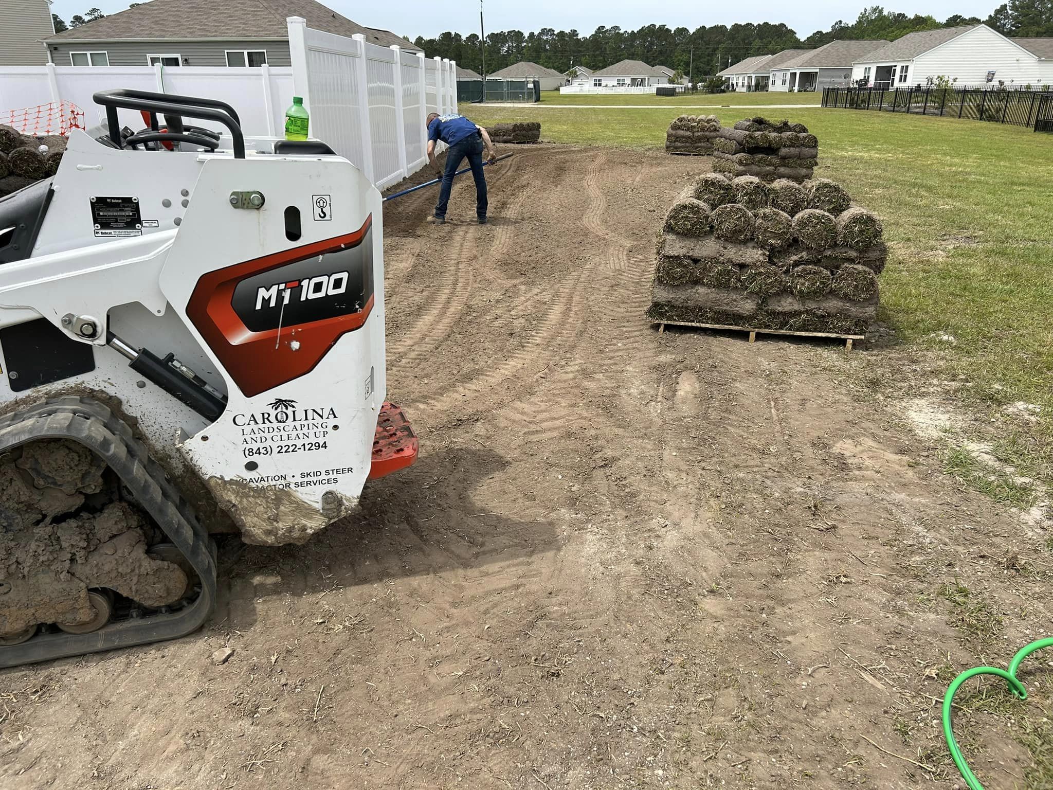 Repair irrigation,install sod and plants in Longs,SC 29568