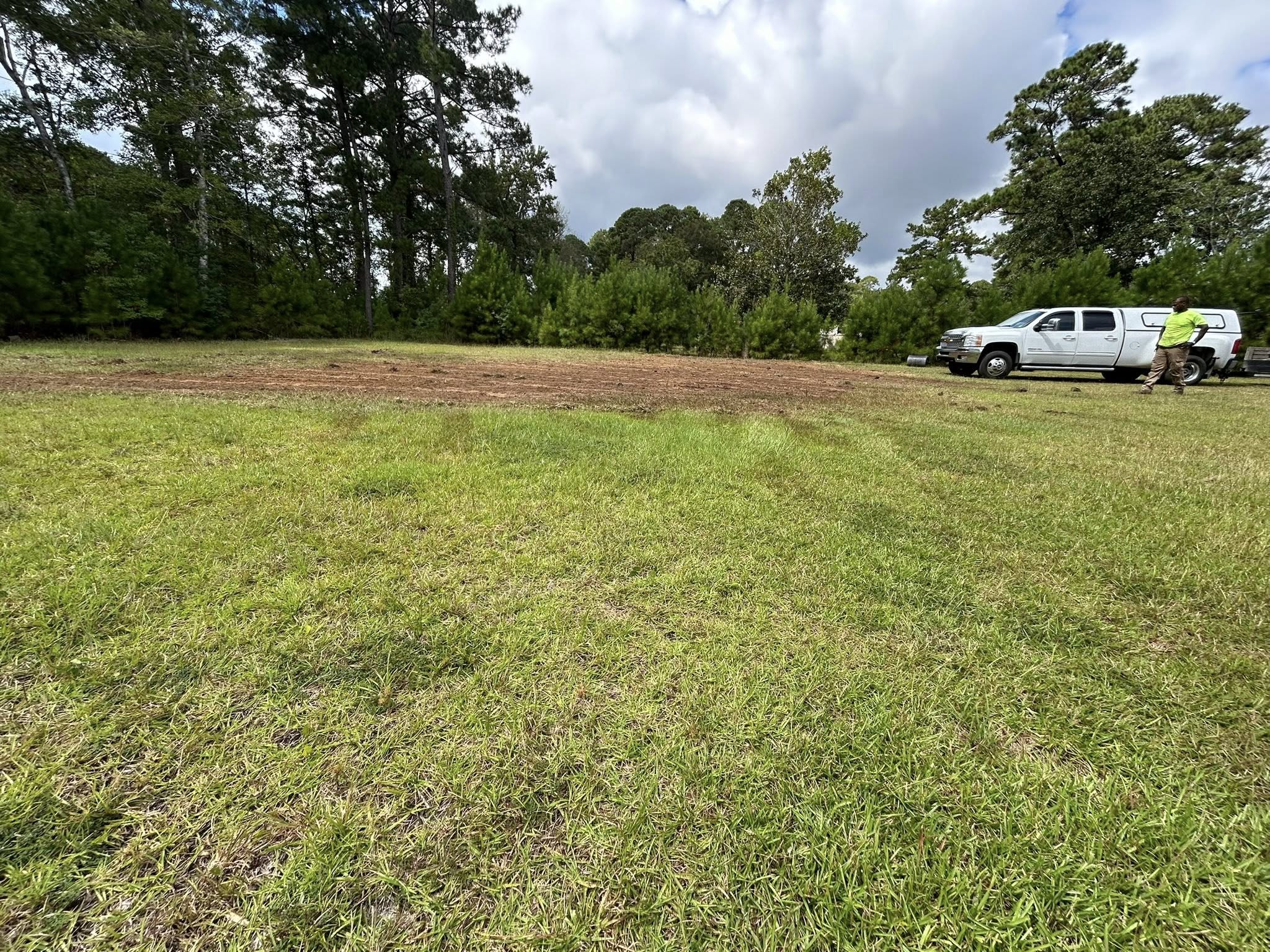 Brought in fill dirt and installed Cetipede pallets in Little River,SC 29566