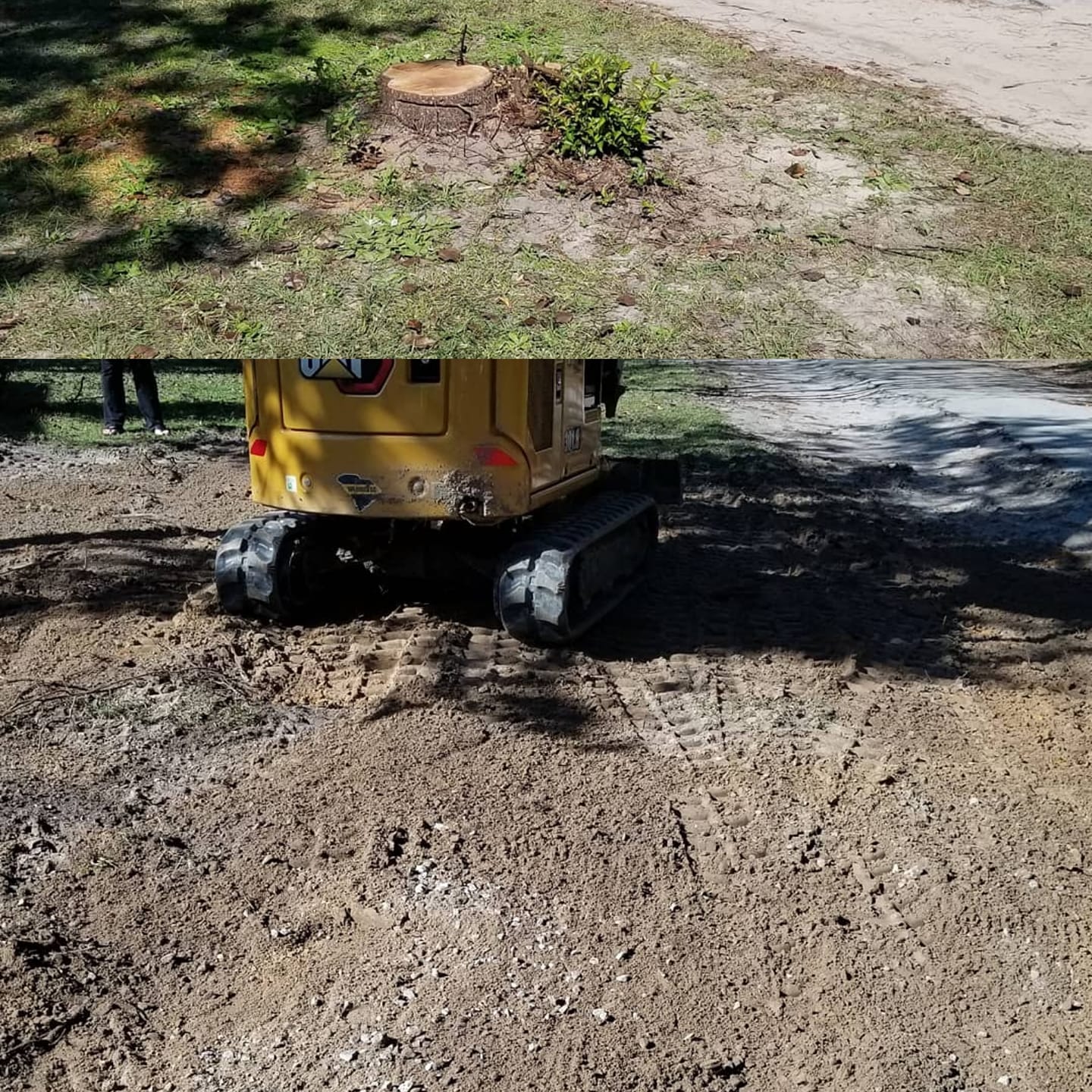 Removed stump in Little River, SC 29566