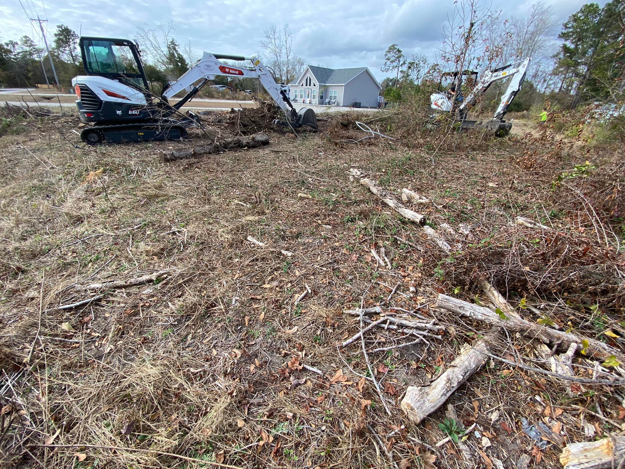 Trimmed trees, removed shrubs, trees and stumps in Little River, SC 29566