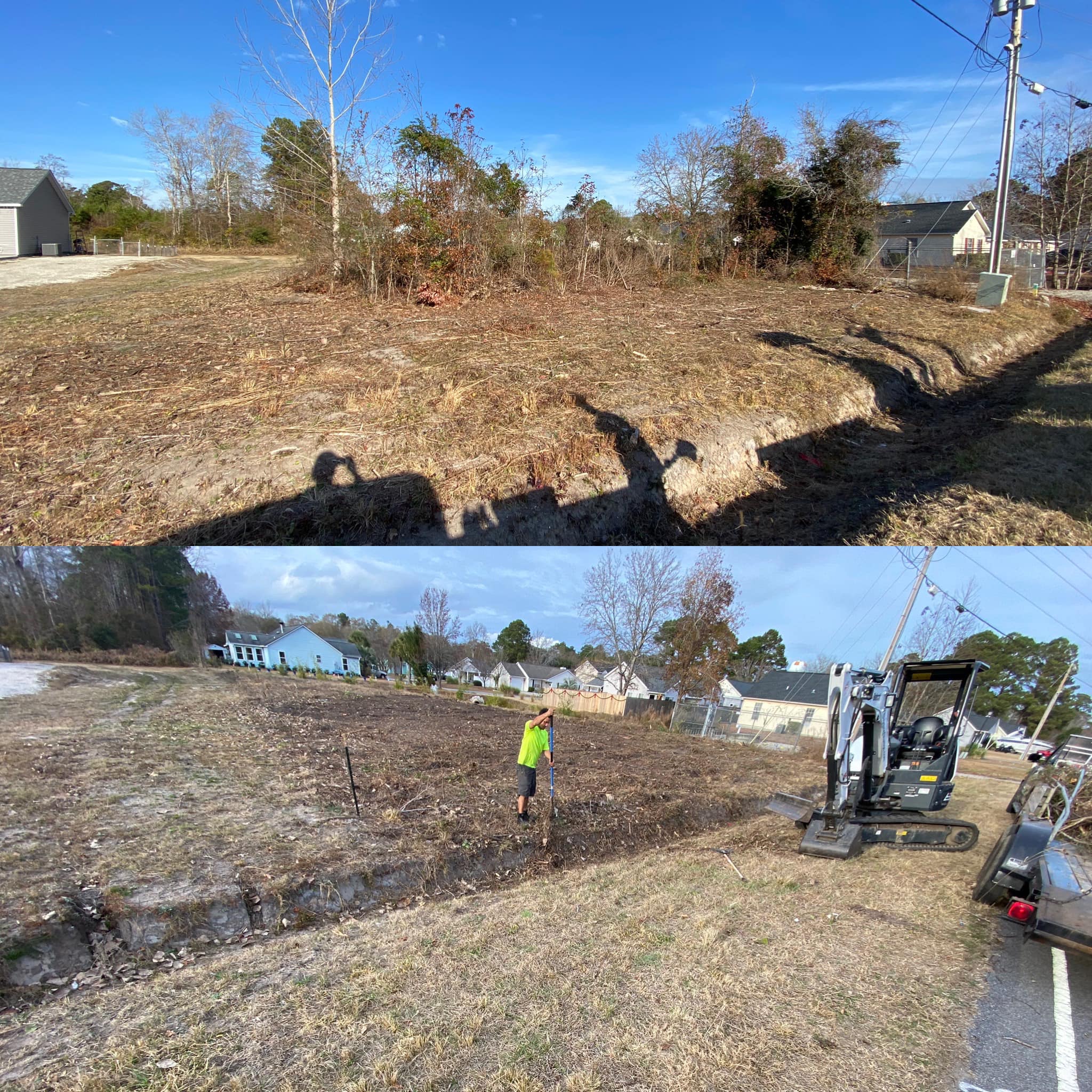 Removed trees, stumps and debris in Little River, SC 29566