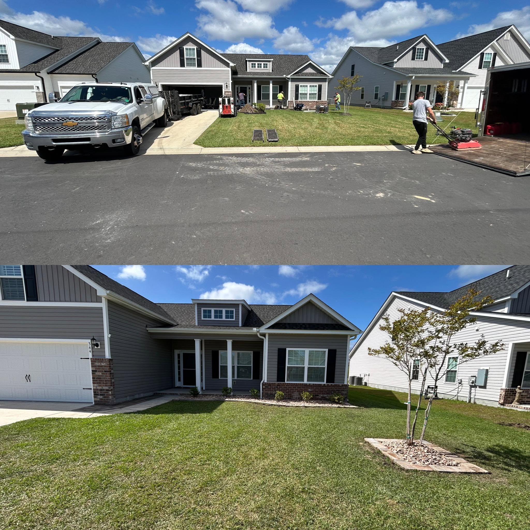 Installed pavers, paver borders,rock in Conway,SC 29526