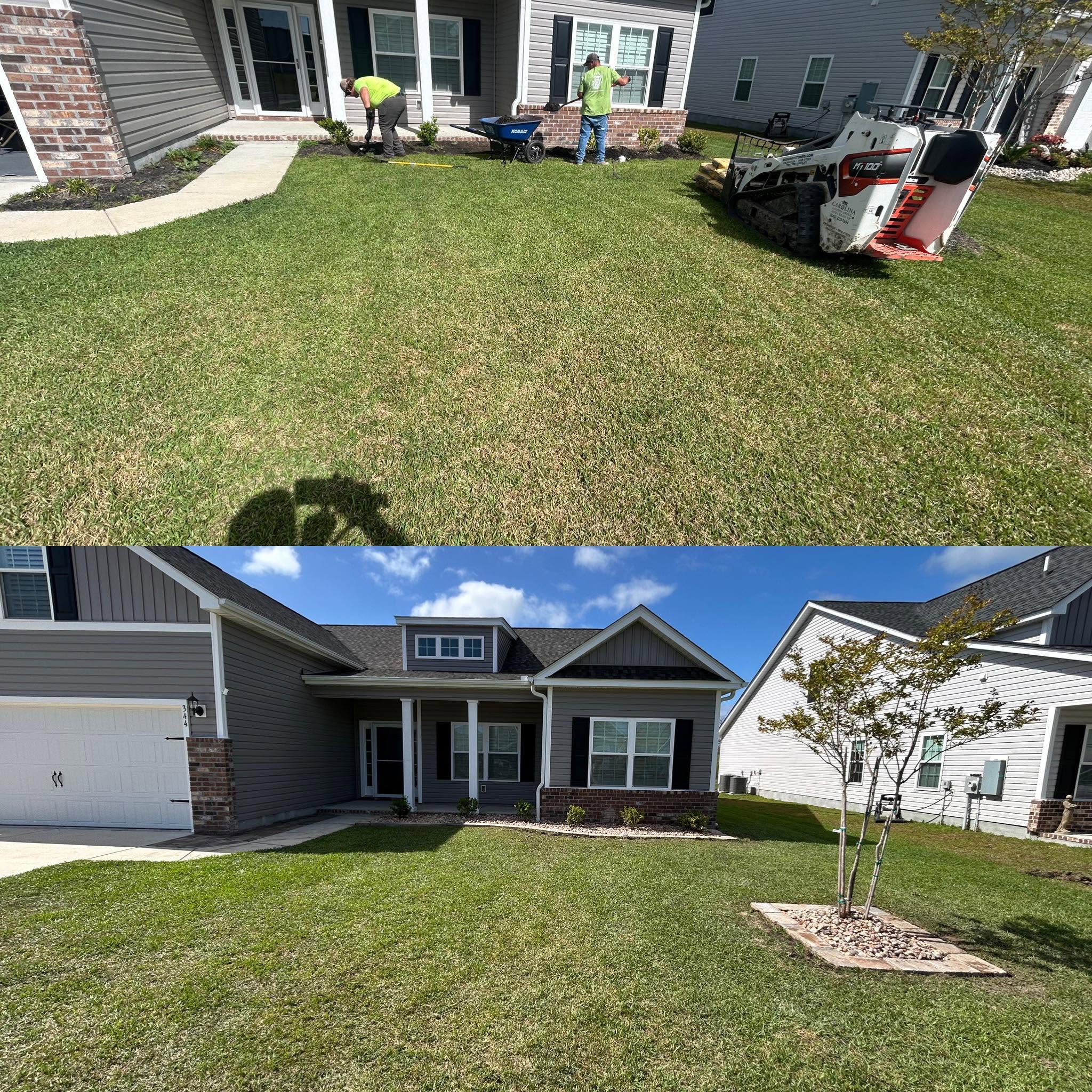Installed pavers, paver borders,rock in Conway,SC 29526