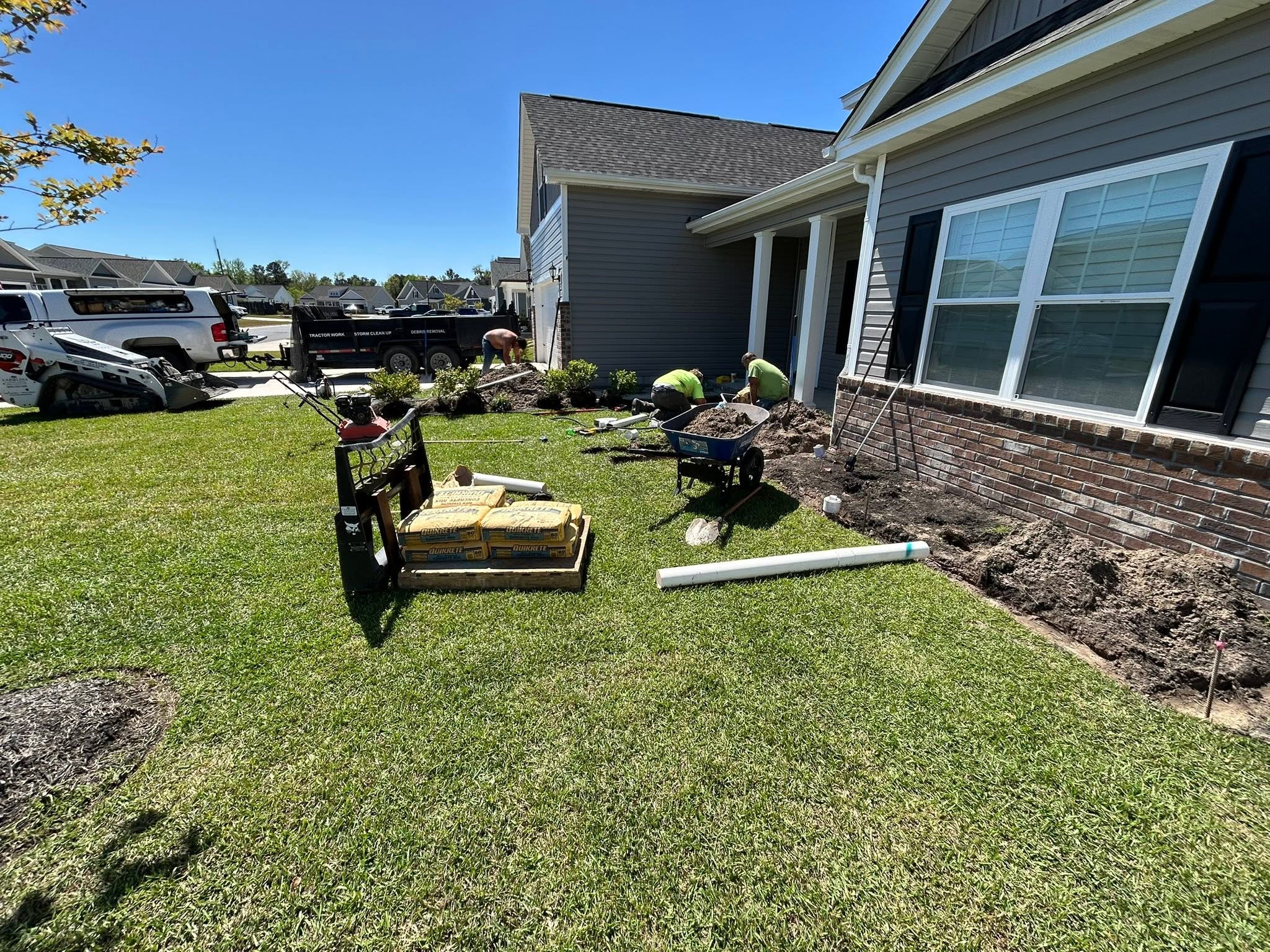 Installed pavers, paver borders,rock in Conway,SC 29526